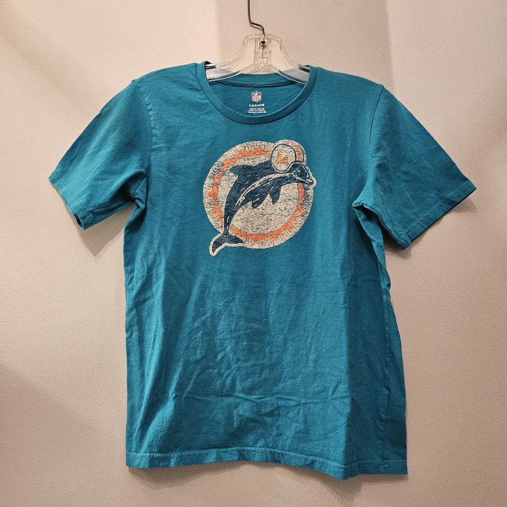 NFL Miami Dolphins Team Logo Graphic T-shirt | Size Small